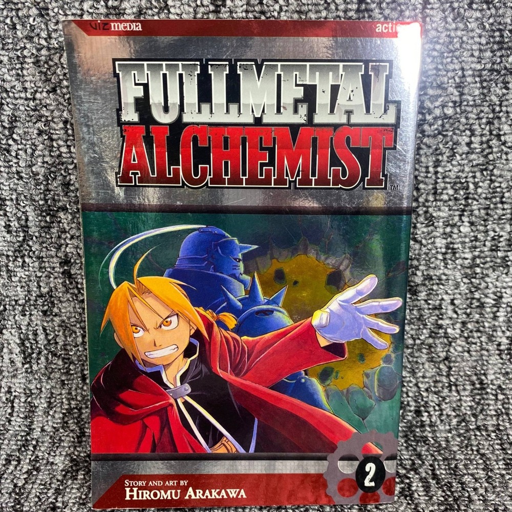 Fullmetal Alchemist Vol 2 Manga Hiromu Arakawa English VIZ Media Paperback